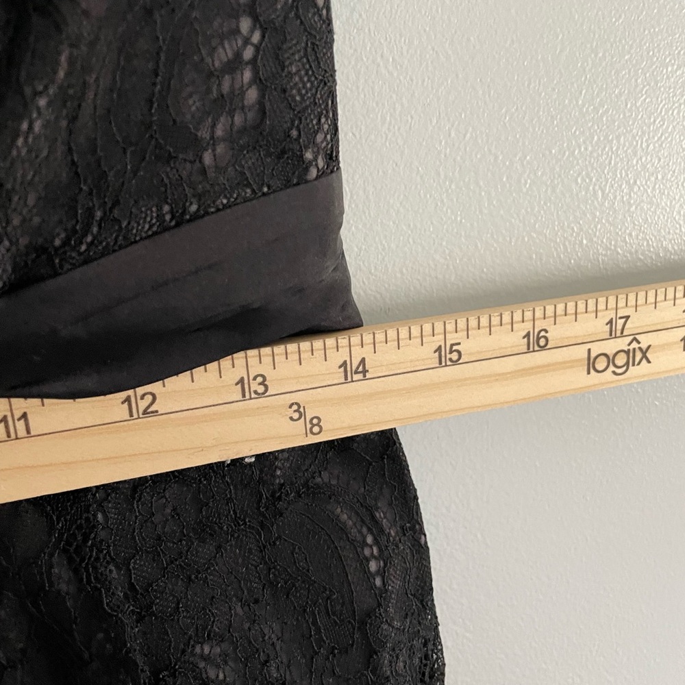 Anthropologie Moullinette Soeurs Black Lace Cocktail Dress - Picture 10 of 10